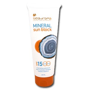 Sea of Spa Mineral Sun Block SPF 15