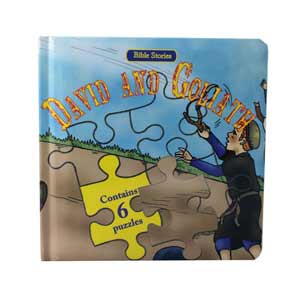 David and Goliath Puzzle Book