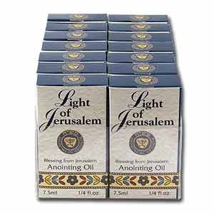 Case of Light of Jerusalem Anointing Oil