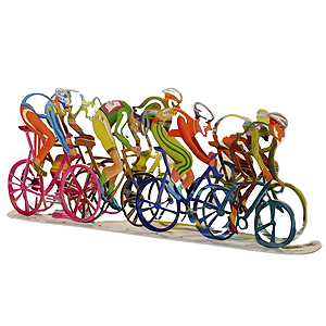 "Bicycles - The Race" by Marina Zlochin	