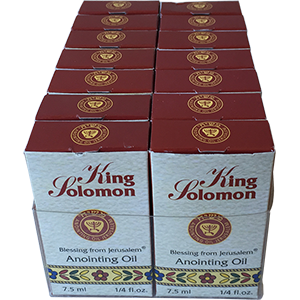 Case of King Solomon Anointing Oil
