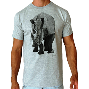 Rhino Front & Back T-Shirt