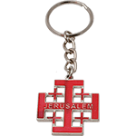 Jerusalem Kreuz Schlüsselanhänger
