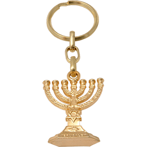 Menorah Keychain