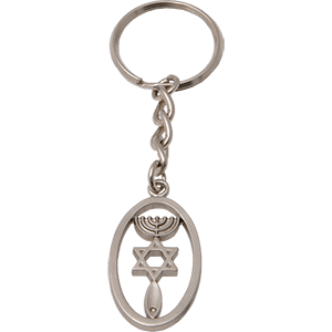  Silver Grafted In Keychain
