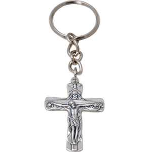 Simon of Cyrene Crucifix Keychain