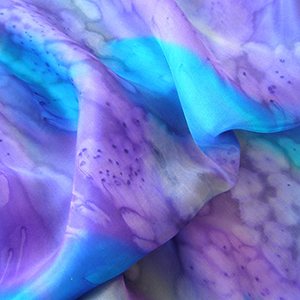 Mediterranean Galilee Silk Scarf