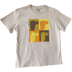 Remera para niños, “Warhol” Camellos