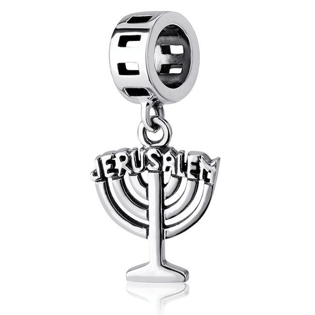 Menorah Bracelet Charm
