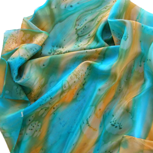 Judean Desert Galilee Silk Scarf