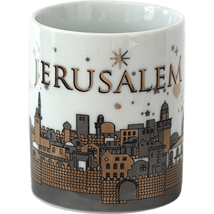 Jerusalem of Gold Mug