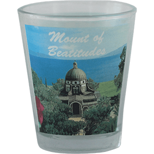 Mount of Beatitudes Short Glass.