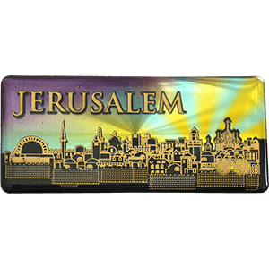 Jerusalem Shiny Magnet.