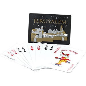 Holy Land Playing Cards, Single Deck.