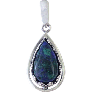 Silver Tear Drop  Pendant 