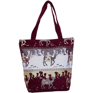 Camel Tote Bag.