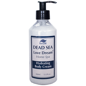 Ein Gedi, la crema del cuerpo del sueño del amor del mar muerto