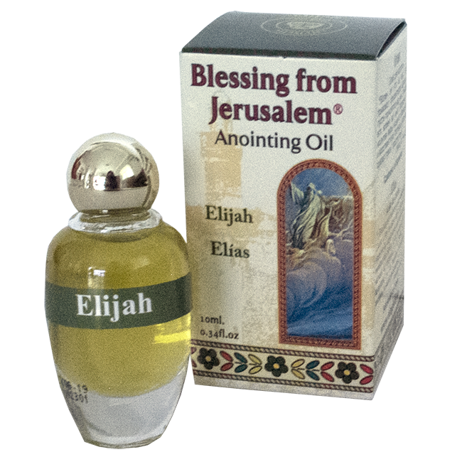  Holy Oil - Elijah - Anointing Oil for Prayer with Biblical  Spices, 0.34 fl oz