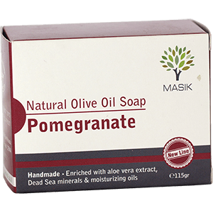 Masik Pomegranate Olive Oil Soap