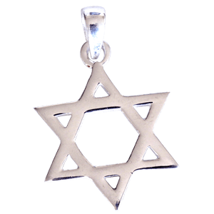 Sterling Silver Star of David Pendant