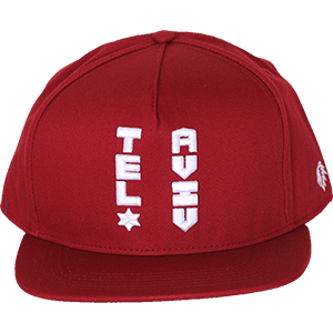 Black Tel Aviv Snapback Hat by Keter