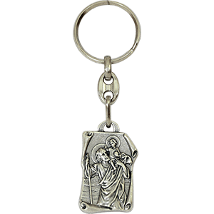 St Christopher Keychain