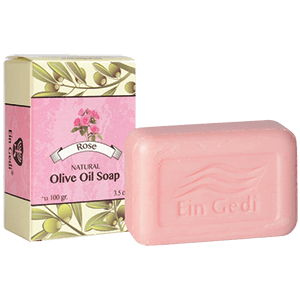 Ein Gedi Rose Olive Oil Soap