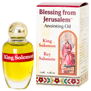 Blessing from Jerusalem Anointing Oil King Solomon