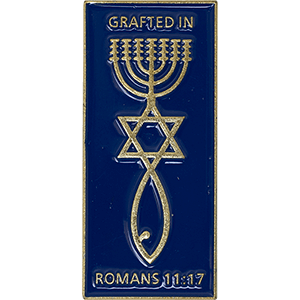 Grafted In Romans 11:17 Pin