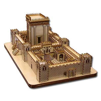Modelo a escala del segundo templo