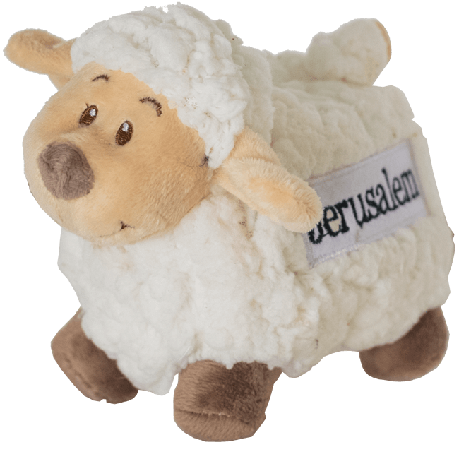 fluffy sheep toy