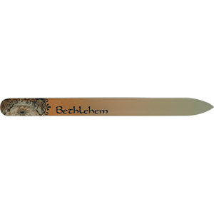 Bethlehem Crystal Glass Nail File