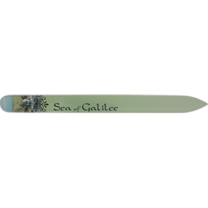 Sea of Galilee Crystal Glass Nail File