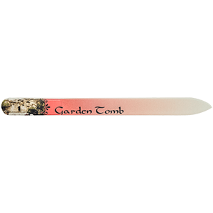 Garden Tomb Crystal Glass Nail File