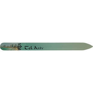 Tel Aviv Crystal Glass Nail File