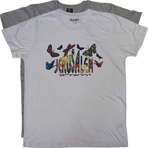 Jerusalem Butterflies Kids T-Shirt