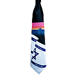 Krawatte mit Israelischer Fahne