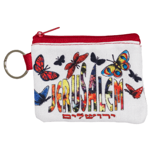 Jerusalem Butterflies Coin Purse