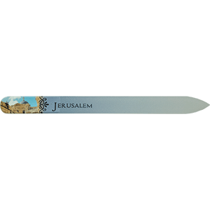 Church of the Holy Sepulchre Crystal Glass Nail File