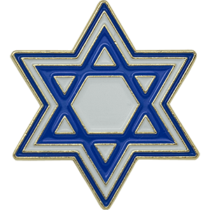 Star of David Lapel Pin