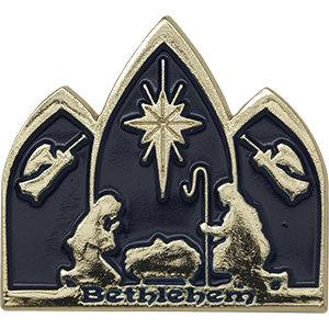 Bethlehem Nativity Pin