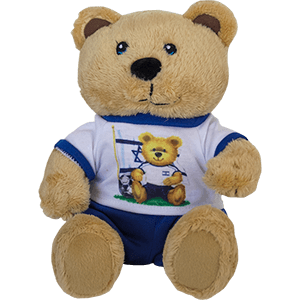 Israel Soccer Teddy Bear