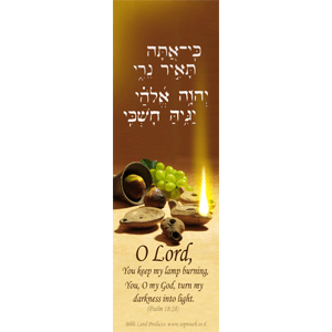 Darkness into Light Scripture Bookmark