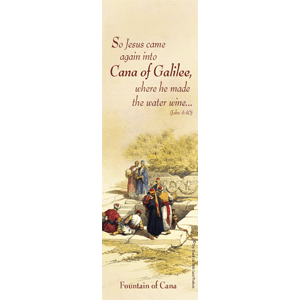 Cana of Galilee David Roberts Bookmark