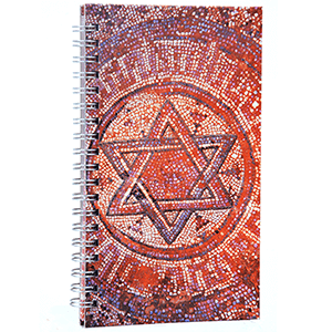 Star of David Mosaic Pocket Notebook