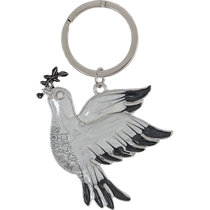 Dove of Peace Keychain