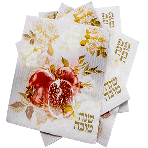 Pomegranate Shanah Tova Napkins/Serviettes